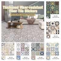 29 Styles Thickened Frosted Tiles Floor Sticker Kitchen Bathroom Home Renovation Wallpaper Waterproof Non-slip Art Wall Decals Wall Stickers  Decals