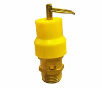 1/2 quot; BSP Male Thread 2/3/4/5/6/7/8/9/10/12.5/15 Bar Brass Air Safety Valve Relief Valve Pressure Release Valve Air Compressor