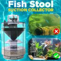 【คลังสินค้าพร้อม】Fully Automatic Fish Stool Suction Collector Fish Stool Type Vacuum Cleaner Household Fish Cleaner Tank Automatic Suction