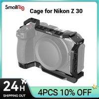 กรง Smallrig Z 30แบบทางการสำหรับ Nikon Z 30กรงอะลูมินัมอัลลอยพร้อมฐานติดตั้งสำหรับไมโครโฟนและไฟ LED สำหรับ Vlogging 3858