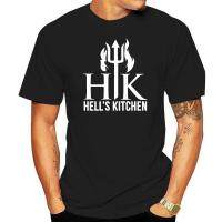 ใหม่ hells ครัวเสื้อยืดเชฟกอร์ดอน Ramsay โกธิค NYC บุรุษผ้ากันเปื้อนสีดำ TE