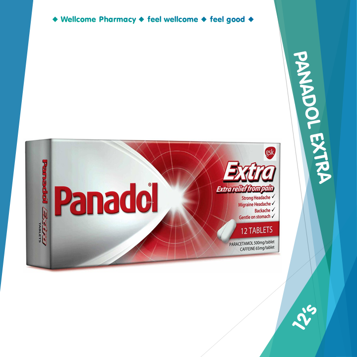 Panadol Extra Caplets with Paracetamol & Caffeine 12's Lazada