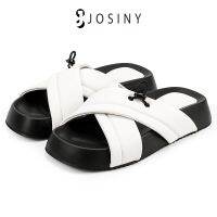 ☍❒✲ JOSINY ใหม่ รองเท้าแตะลําลอง สวมสบาย ดีไซน์พิเศษ สําหรับสตรี นุ่ม เบา