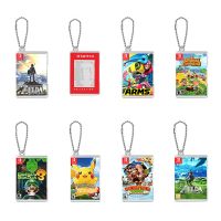 Mini Case OLED Keychain Box For Nintendo Switch Dedicated Card Pocket Portable Single Game Card Storage Holder Micro SD Card Cases Covers