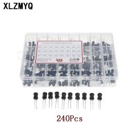 ❦ 240Pcs/box 2.2uH-100mH DIP Power Inductor 24Values x 10pcs 6x8mm Choke Inductors Assorted Kit