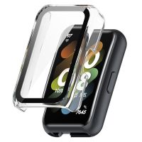 ✺ PC Protector Case For Huawei Band 7 band 6 watch fit mini Case Plated All-Around Bumper Screen Cover Cases For honor band 6/7