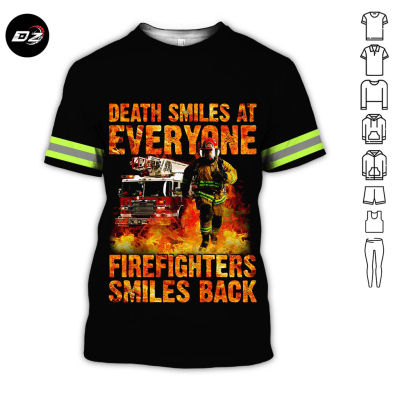 2023 Firefighter 3D All Over Printed Clothes AA171
