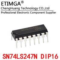 74LS247 SN74LS247N HD74LS247P DIP-16 7-segment display driver WATTY Electronics