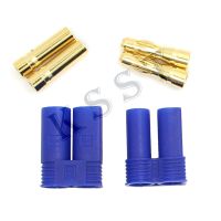 ❐┋ Free Shipping 10 Pair EC5 Banana Plug Female Male 5mm 5.0MM Bullet Gold Connector For RC ESC LIPO Battery