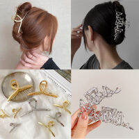 Fashion Hair Claws for Women Hairpins Girls Geometric Hair Crab Barrettes Vintage Headwear Hair Clips Jewelry Hair Accessories