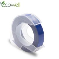 Ecowell เทปลายนูน9มม. 3D จำนวน1ชิ้นรองรับ Dymo Motex E-101, Motex E-202,1610, 20008CP, 1741205, 1880เครื่องพิมพ์ฉลาก