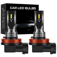 2Pcs 3000Lm H11 H8 LED Yellow White HB3 9005 9006 Fog Lights H16JP EU LED Bulb Car Driving Lamp for BMW Toyota Skoda Ford Lada