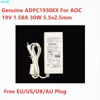 ADPC1930EX 19V 1.58A 30W ADPC1930อะแดปเตอร์ AC ของแท้สำหรับฟิลิปส์ AOC เครื่องชาร์จแหล่งจ่ายไฟแล็ปท็อปของจอ I2480SXHE