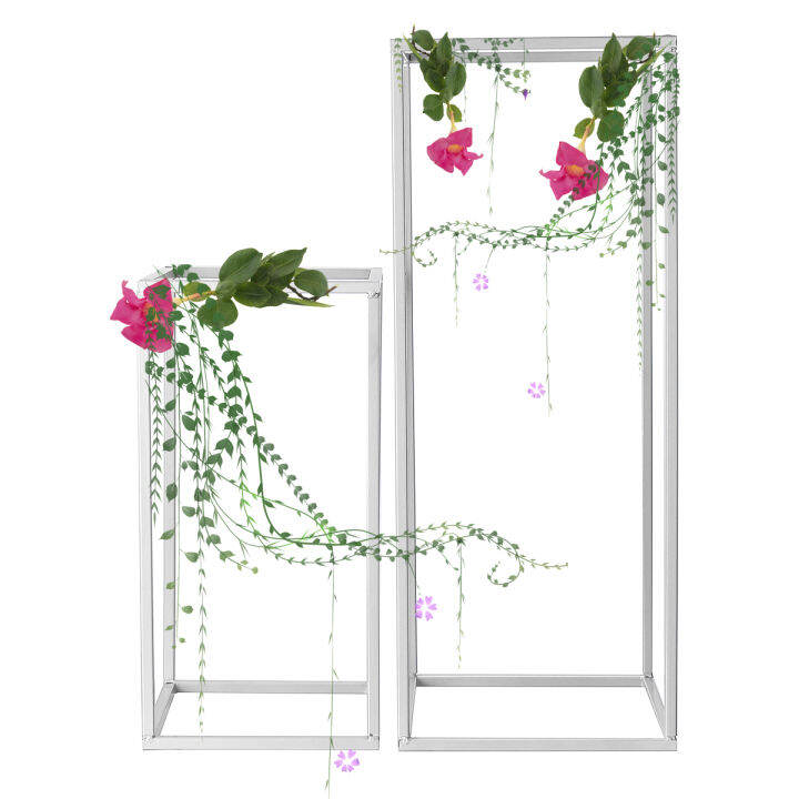 decoration-prop-rustproof-iron-art-flower-rack-wedding-vases-column-stand-event-floor-party-holder-detachable-centerpiece