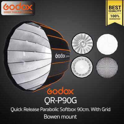 Godox Softbox QR-P90G Quick Release Parabolic Softbox 90cm. - Bowen Mount ( QR-P90 )