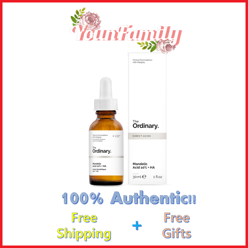 [The Ordinary] Mandelic Acid 10% + HA 30ml | Lazada