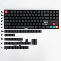 PBT Keycaps 130PCS DyeSublimationKeycap Set CherryProfile Japanese/English for Girls Mechanical Keyboard C1FD