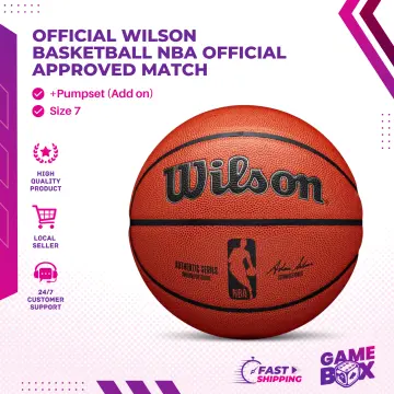 WILSON Bolas de basquete NBA Authentic Series em Promoção na Shopee Brasil  2023