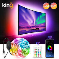 KingLED, Led Lights For Backlights, 15M 10M, USB powerd,APP Control Sync to Music, Bias Lighting, 5050 RGB ,16millons Color