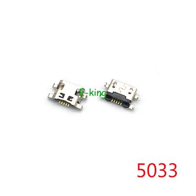 50 ชิ้นสําหรับ Alcatel 5033 micro usb charge charging connector plug dock socket port