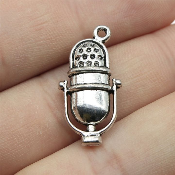 cc-10pcs-music-charms-musical-instrument-drum-microphone-jewelry-making