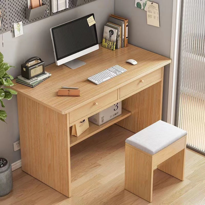 bring-2-home-โต๊ะคอมพิวเตอร์-โต๊ะเขียนหนังสือ-พร้อมลิ้นชัก-โต๊ะทำงาน-ชุดเฟอร์นิเจอร์ห้องทำงาน