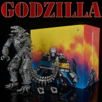 เวอร์ชั่นภาพยนตร์2021 Shm Mechanical Godzilla Vs. Kingkong Monster ไดโนเสาร์ข้อต่อของเล่นโมเดลที่เคลื่อนย้ายได้