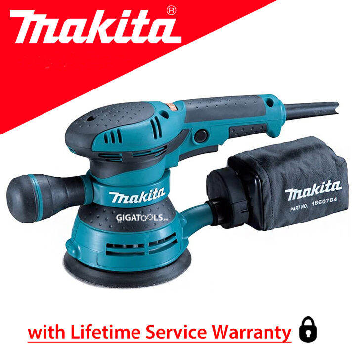 Makita BO5041 Variable Speed Random Orbit Sander with Handle 123mm (47