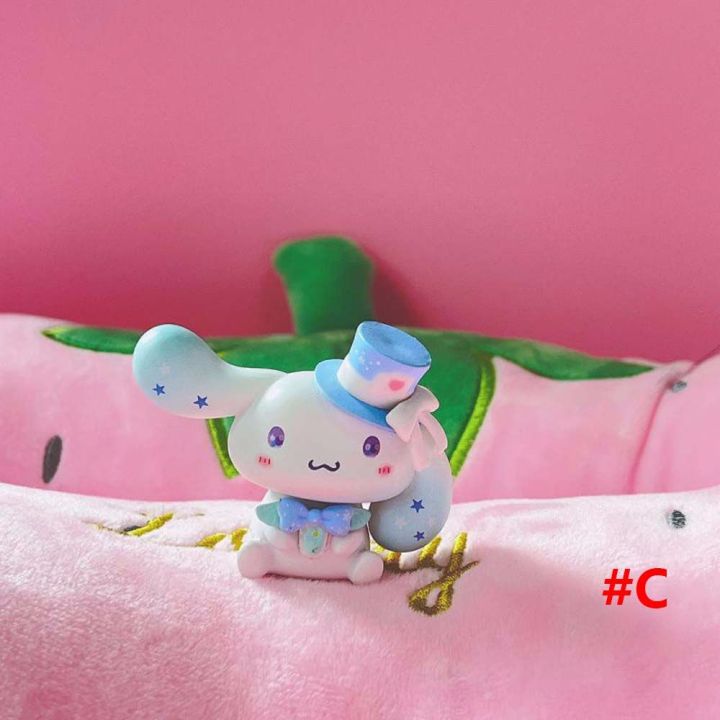 รูปปั้น-liand-kids-toys-โมเดลเคลื่อนไหวของตกแต่งเดสก์ท็อป-cinnamoroll-kuromi-กล่องทึบของเล่น-my-melody-โมเดลของเล่นหุ่นของเล่นหุ่นแอคชั่น