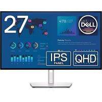 Dell U2722D 27" QHD (2560 X 1440) Monitor, 60 Hz, IPS, 5ms, Anti-glare, HDMI, Display Port, 3 Year Warranty, Silver