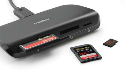 Sandisk ImageMate PRO USB-C Card Reader/Writer (SDDR-A631)