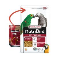 NutriBird P15 original อาหารเม็ด สำเร็จรูป นกปากขอ 1kg