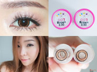 คอนแทคเลนส์ Kitty kawaii รุ่น 007 สีน้ำตาล ขนาด14.5