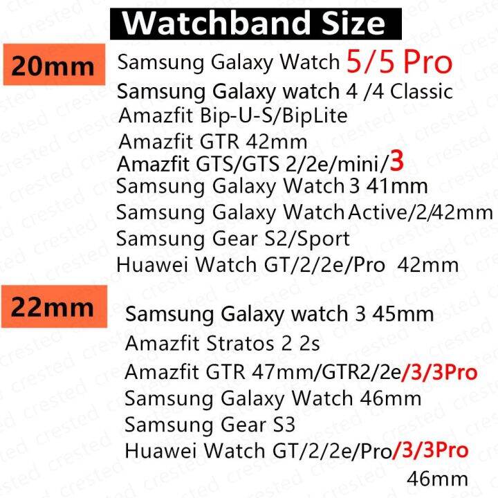 มาแรง-สายหนังสำหรับนาฬิกา-samsung-galaxy-watch-4-5-active-2-s3เกียร์-frontier-กำไล-huawei-watch-gt-2e-pro-3-band-20mm-22mm