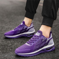 2021 New Purple Air Sneakers Men Mesh Breathable Couple Air Running Shoes Men Outdoor Lightweight Men Sport Shoes Plus Size 46