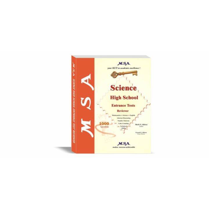 zM6s5X3f Science High School Entrance Test Reviewer (Brand New) Lazada PH