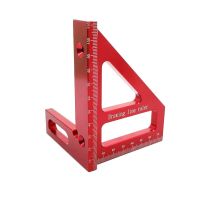 Woodworking Ruler Square Layout Miter Triangle Ruler 45 Degree 90 Degree Metric Gauge Fnicel Measure Tools Woodworking Tools