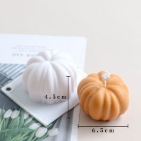 3D Molds Polymer Clay Mold Silicone Soap Making Home Pumpkin Candle Shape