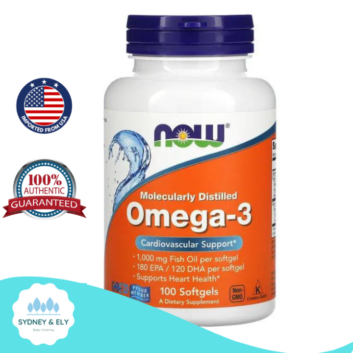 NOW Foods Omega3 180 EPA / 120 DHA Lazada PH