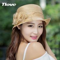 【Hot Sale】 visor womens sunscreen summer hat outdoor sun Korean flower beach basin org anza