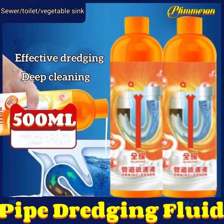 【Malaysia Stock】500ml Pipe Dredging Liquid Strong Toilet Drain