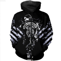 New 2021 New 3d Hoodie All India Sons of Anarchy Role Play Womens Wear Womens Wear Hoodie Sudadera Hoodie popular