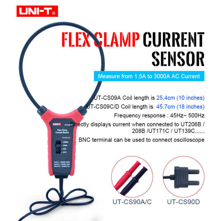 UNIT UTCS09A/C/D Flex clamp Sensor High Current Flexible Current