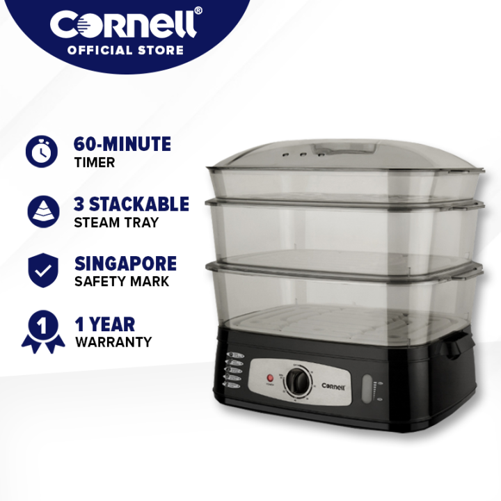 cornell cfsel20l food steamer 25l