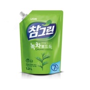 Nước rửa chén diệt khuẩn cao cấp trà xanh Lion 1,2L Hàn Quốc