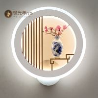 Led wall lamp of the head of a bed bedroom hotel Nordic corridor across the living room wall creative corridor acoustic hallway stairs wall lamp ❤