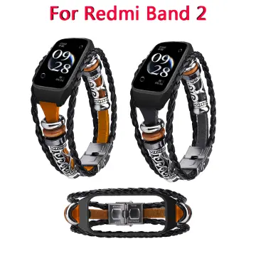 Strap for Redmi Band 2 Bracelet Metal Wristbands for Xiaomi Redmi Smart  Band 2 Strap Watchband Correa Stainless Accessories
