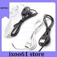 ixoo61 store 5V DC 2 pin 1M USB Extension Cable Connector power supply Wire LED chips light 501 on/off Switch Electrical For LED Lighting