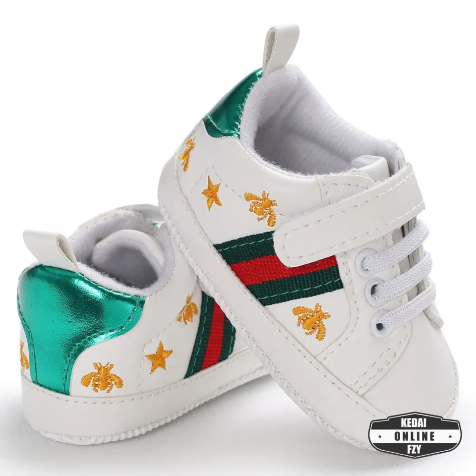 READY STOCK 🇲🇾 Kasut Baby Prewalker Shoes Gucci, Newborn Shoes, Kasut  Baby Lelaki, Kasut Baby Perempuan, Baby Boys Shoes, Baby Girls Shoes, Kasut  Raya 2022