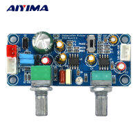 AIYIMA Low Pass Filter Bass Subwoofer Preamp Amplifier Board Single Power DC 9-32V Preamplifier With Bass Volume Adjustment